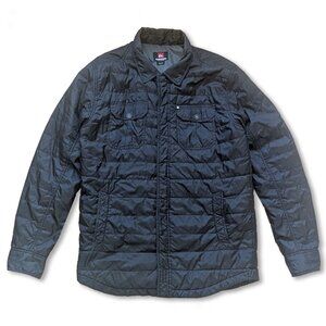 QUIKSILVER Jacket Shacket Utility Corps Men's XL quilted insulated